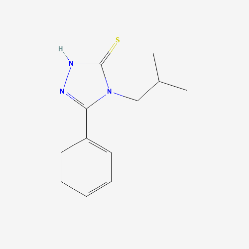 4-Isobutyl-5-phenyl-4H-1,2,4-triazol-3-ylhydrosulfide (CAS: 26029-10-7) - Related Chemical Product