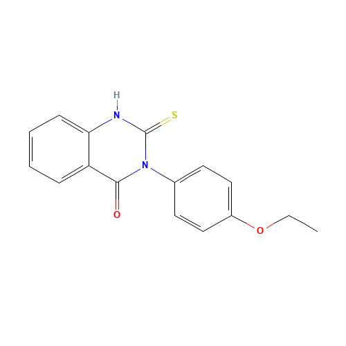 3-(4-Ethoxyphenyl)-2-thioxo-2,3-dihydro-4(1H)-quinazolinone (CAS: 1035-51-4) - Related Chemical Product