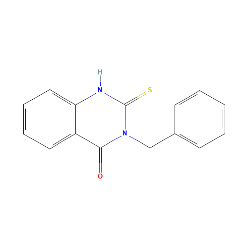 3-Benzyl-2-thioxo-2,3-dihydro-4(1H)-quinazolinone (CAS: 13906-05-3) - Related Chemical Product