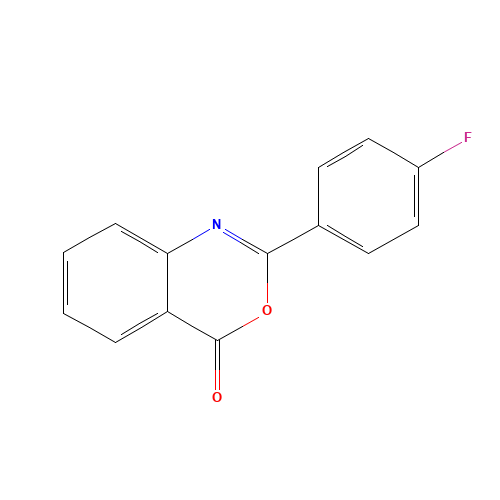 2-(4-Fluorophenyl)-4H-3,1-benzoxazin-4-one (CAS: 18600-51-6) - Related Chemical Product