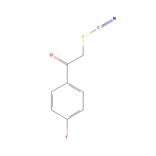 2-(4-Fluorophenyl)-2-oxoethyl thiocyanate (CAS: 43045-16-5) - Related Chemical Product