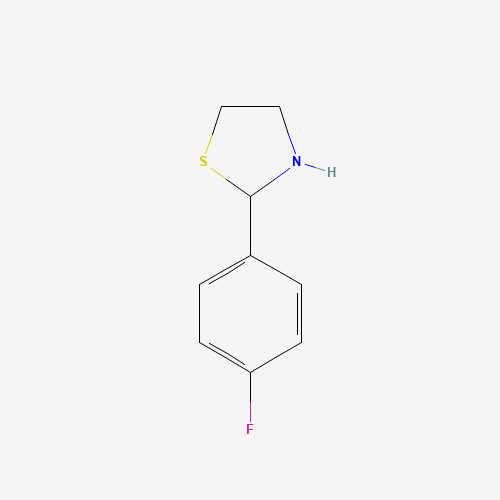 2-(4-Fluorophenyl)-1,3-thiazolane (CAS: 67086-80-0) - Related Chemical Product