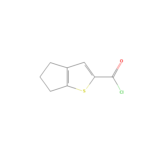 5,6-Dihydro-4H-cyclopenta[b]thiophene-2-carbonylchloride (CAS: 142329-25-7) - Related Chemical Product