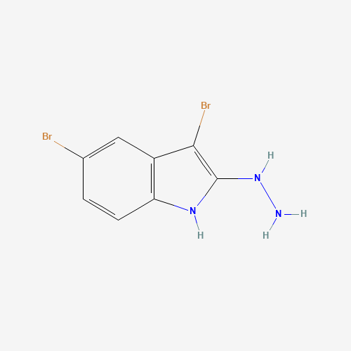 3,5-Dibromo-2-hydrazino-1H-indole (CAS: 937604-20-1) - Related Chemical Product