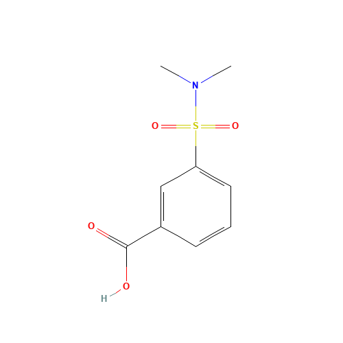 3-[(Dimethylamino)sulfonyl]benzenecarboxylic acid (CAS: 7326-73-0) - Related Chemical Product
