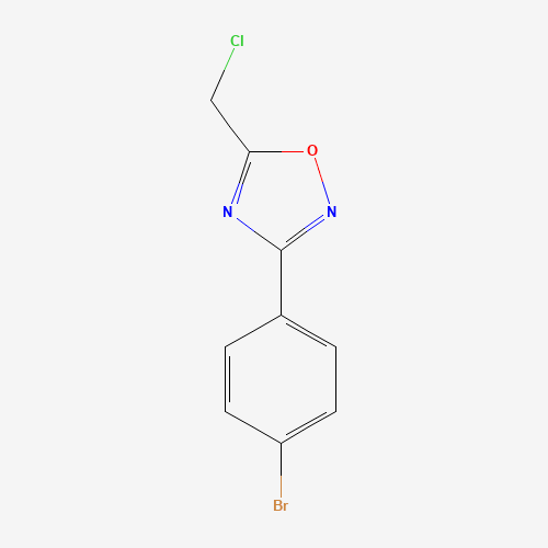 3-(4-Bromophenyl)-5-(chloromethyl)-1,2,4-oxadiazole (CAS: 110704-42-2) - Related Chemical Product