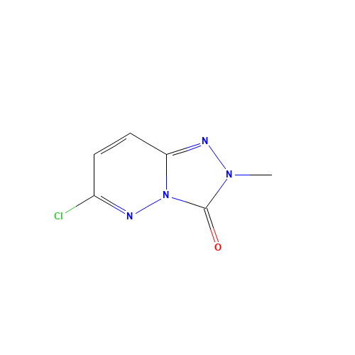 6-Chloro-2-methyl[1,2,4]triazolo[4,3-b]pyridazin-3(2H)-one (CAS: 65866-54-8) - Chemical Structure and Molecular Formula 