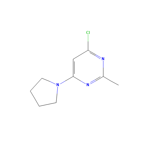4-Chloro-2-methyl-6-(1-pyrrolidinyl)pyrimidine (CAS: 914349-69-2) - Related Chemical Product