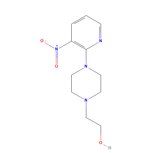 2-[4-(3-Nitro-2-pyridinyl)piperazino]-1-ethanol (CAS: 215434-62-1) - Related Chemical Product