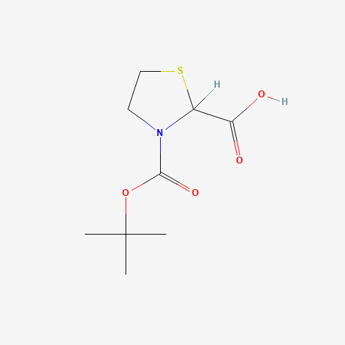 3-(tert-Butoxycarbonyl)-1,3-thiazolane-2-carboxylic acid (CAS: 141783-63-3) - Related Chemical Product
