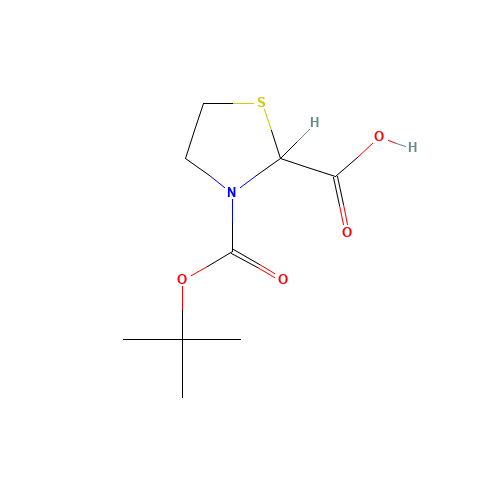 3-(tert-Butoxycarbonyl)-1,3-thiazolane-2-carboxylic acid (CAS: 141783-63-3) - Related Chemical Product
