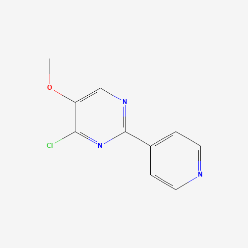 4-Chloro-5-methoxy-2-(4-pyridinyl)pyrimidine (CAS: 133661-38-8) - Related Chemical Product