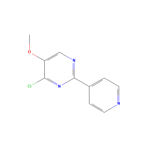 4-Chloro-5-methoxy-2-(4-pyridinyl)pyrimidine (CAS: 133661-38-8) - Related Chemical Product