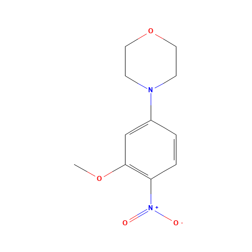 4-(3-Methoxy-4-nitrophenyl)morpholine (CAS: 6950-88-5) - Related Chemical Product