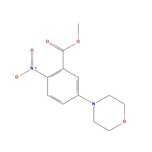 Methyl 5-morpholino-2-nitrobenzenecarboxylate (CAS: 134050-75-2) - Related Chemical Product