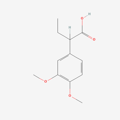 2-(3,4-Dimethoxyphenyl)butanoic acid (CAS: 138505-15-4) - Related Chemical Product