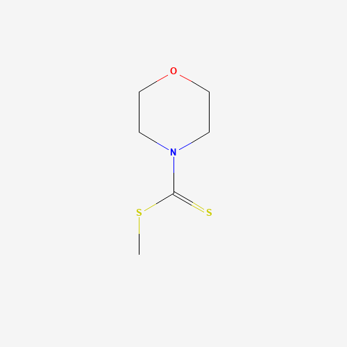Methyl 4-morpholinecarbodithioate (CAS: 62604-08-4) - Chemical Structure and Molecular Formula 