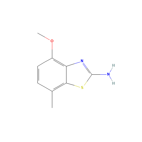 4-Methoxy-7-methyl-1,3-benzothiazol-2-amine (CAS: 88686-30-0) - Related Chemical Product