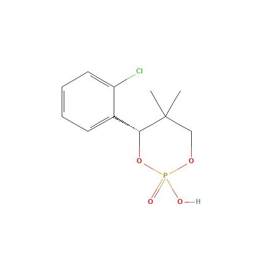 (S)-(-)-Chlocyphos (CAS: 98674-86-3) - Chemical Structure and Molecular Formula 