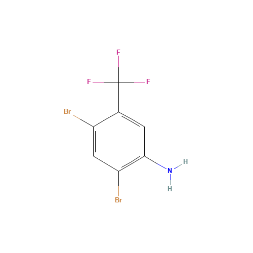 2,4-Dibromo-5-(trifluoromethyl)aniline (CAS: 24115-24-0) - Related Chemical Product