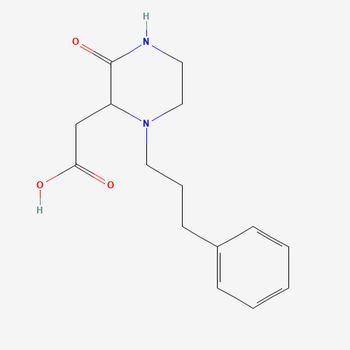 [3-Oxo-1-(3-phenylpropyl)-2-piperazinyl]-acetic acid (CAS: 1033600-32-6) - Related Chemical Product