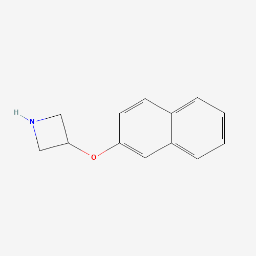 3-(2-Naphthyloxy)azetidine (CAS: 784123-27-9) - Chemical Structure and Molecular Formula 