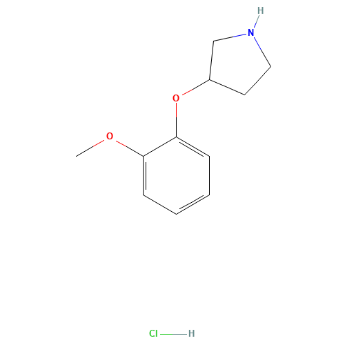 3-(2-Methoxyphenoxy)pyrrolidine hydrochloride (CAS: 17741-15-0) - Related Chemical Product
