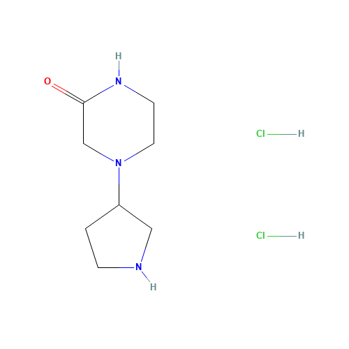 4-(3-Pyrrolidinyl)-2-piperazinone dihydrochloride (CAS: 1219957-44-4) - Related Chemical Product