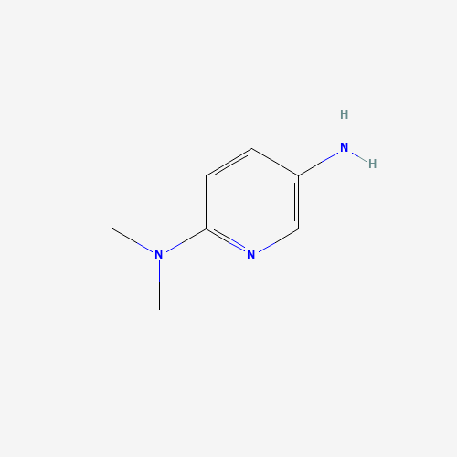 N2,N2-Dimethyl-2,5-pyridinediamine (CAS: 4928-43-2) - Chemical Structure and Molecular Formula 
