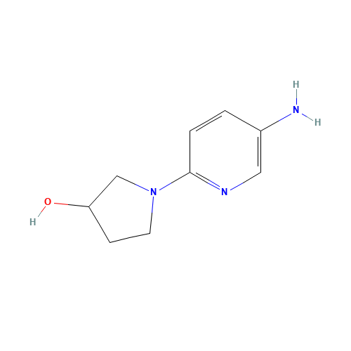 1-(5-Amino-2-pyridinyl)-3-pyrrolidinol (CAS: 939376-58-6) - Related Chemical Product