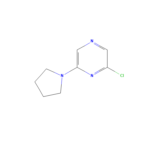 2-Chloro-6-(1-pyrrolidinyl)pyrazine (CAS: 1000339-30-9) - Related Chemical Product