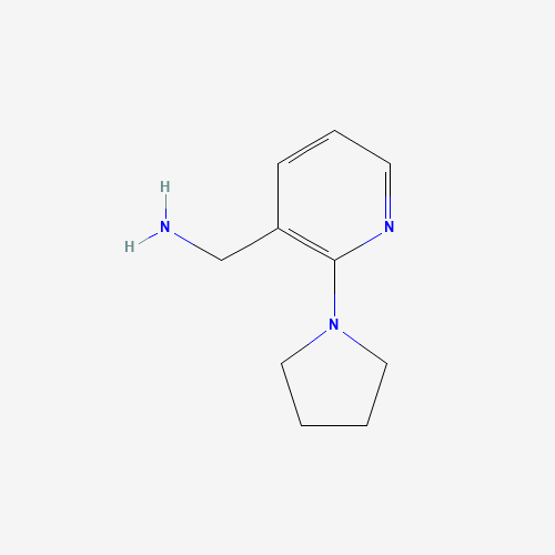 [2-(1-Pyrrolidinyl)-3-pyridinyl]methanamine (CAS: 859850-79-6) - Related Chemical Product