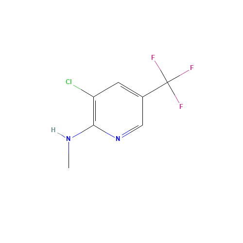 3-Chloro-N-methyl-5-(trifluoromethyl)-2-pyridinamine (CAS: 89810-01-5) - Related Chemical Product