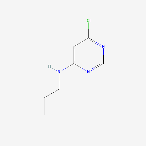 6-Chloro-N-propyl-4-pyrimidinamine (CAS: 941294-33-3) - Chemical Structure and Molecular Formula 