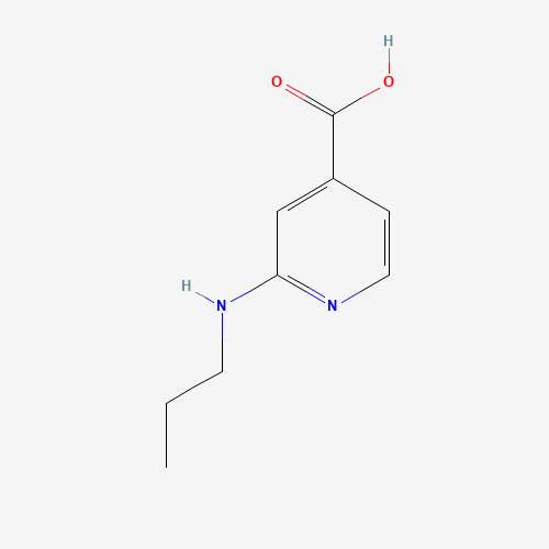 2-(Propylamino)isonicotinic acid (CAS: 1019127-04-8) - Chemical Structure and Molecular Formula 