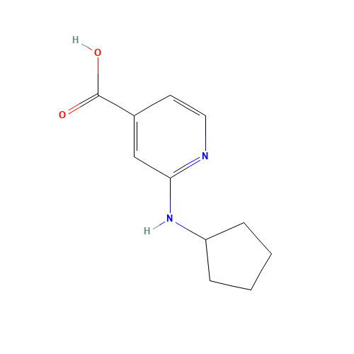 2-(Cyclopentylamino)isonicotinic acid (CAS: 1019127-19-5) - Related Chemical Product