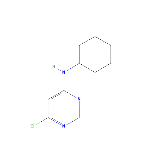 6-Chloro-N-cyclohexyl-4-pyrimidinamine (CAS: 61667-11-6) - Related Chemical Product
