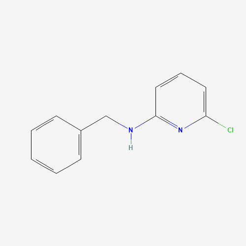 N-Benzyl-6-chloro-2-pyridinamine (CAS: 29449-76-1) - Chemical Structure and Molecular Formula 