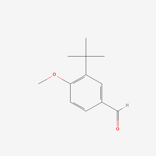 3-(tert-Butyl)-4-methoxybenzaldehyde (CAS: 107430-92-2) - Related Chemical Product