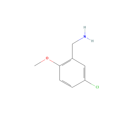 (5-Chloro-2-methoxyphenyl)methanamine (CAS: 181473-92-7) - Related Chemical Product