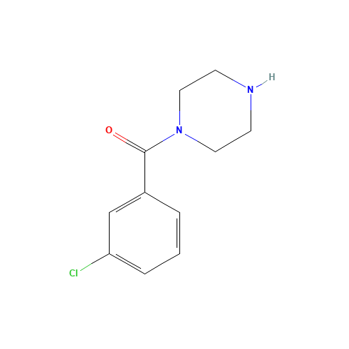 (3-Chlorophenyl)(1-piperazinyl)methanone (CAS: 100939-90-0) - Related Chemical Product