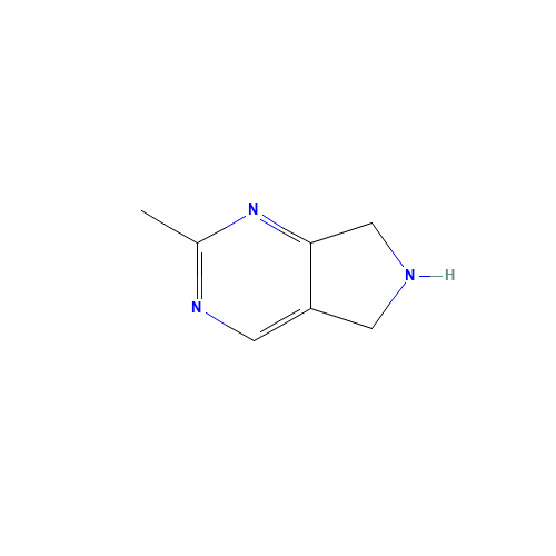 2-Methyl-6,7-dihydro-5H-pyrrolo[3,4-d]pyrimidine dihydrochloride (CAS: 787541-88-2) - Related Chemical Product