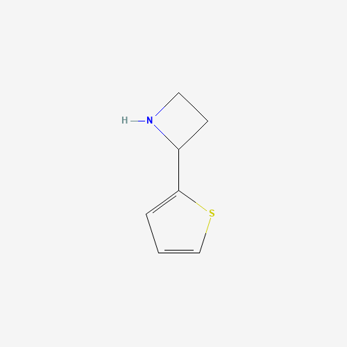 2-(2-Thienyl)azetidine (CAS: 777886-76-7) - Chemical Structure and Molecular Formula 