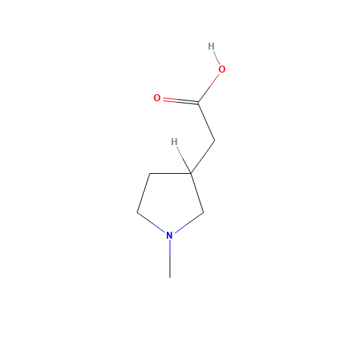 2-(1-Methyl-3-pyrrolidinyl)acetic acid (CAS: 102014-77-7) - Related Chemical Product
