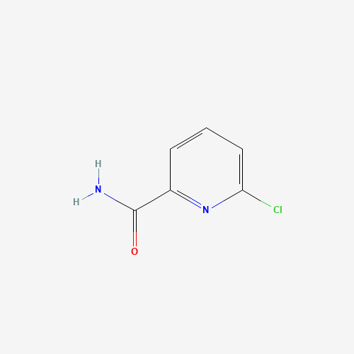6-Chloropyridine-2-carboxylic acid amide (CAS: 7059-61-2) - Chemical Structure and Molecular Formula 