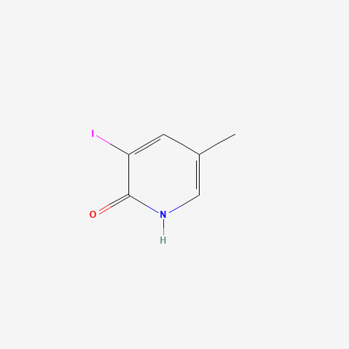 3-Iodo-5-methylpyridin-2-ol (CAS: 313678-93-2) - Chemical Structure and Molecular Formula 