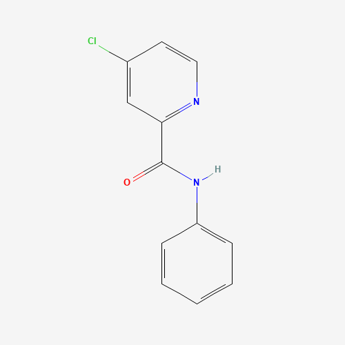 4-Chloro-N-phenylpicolinamide (CAS: 133928-61-7) - Chemical Structure and Molecular Formula 