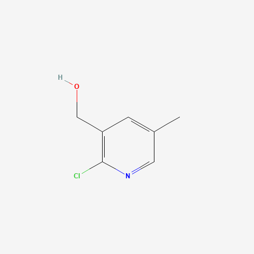 (2-Chloro-5-methylpyridin-3-yl)methanol (CAS: 518314-64-2) - Chemical Structure and Molecular Formula 