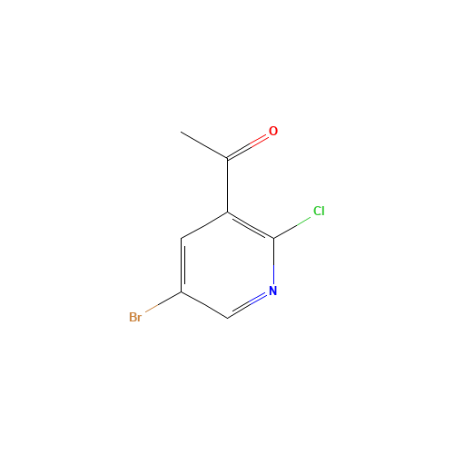 1-(5-Bromo-2-chloropyridin-3-yl)ethanone (CAS: 886365-47-5) - Related Chemical Product