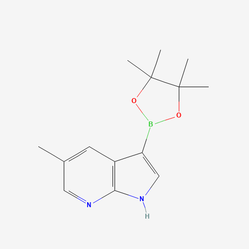 5-Methyl-3-(4,4,5,5-tetramethyl-1,3,2-dioxaborolan-2-yl)-1H-pyrrolo[2,3-b]pyridine (CAS: 1198096-23-9) - Related Chemical Product